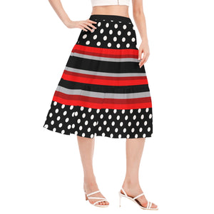 Black Polka Dot Skirt