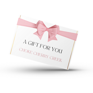 Open image in slideshow, Choke Cherry Creek E-Gift Card
