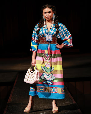 Open image in slideshow, Conchos and Elkteeth Summer T Dress
