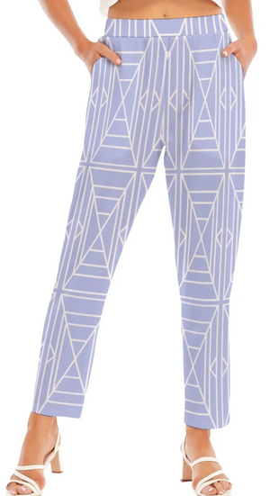 Open image in slideshow, Lavender Straight Leg Pants
