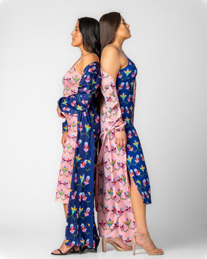 Spring Florals Long Duster